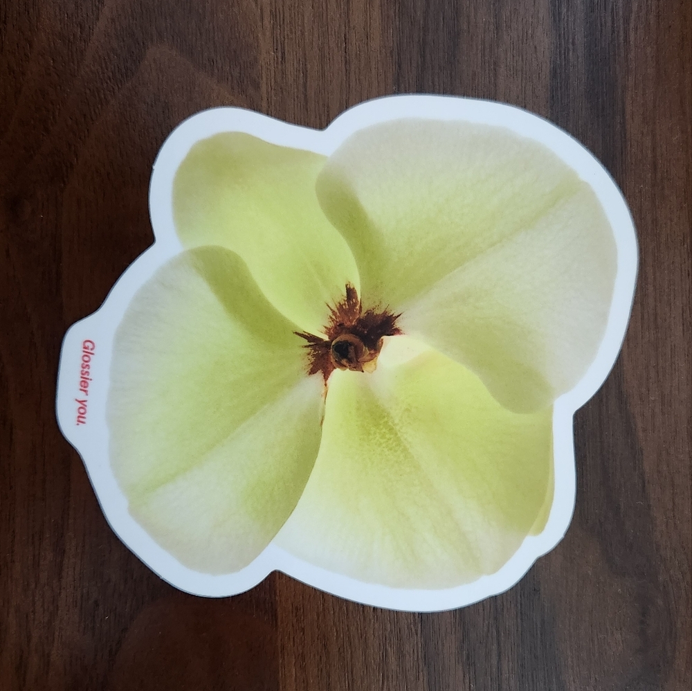 Ambrette sticker - Glossier